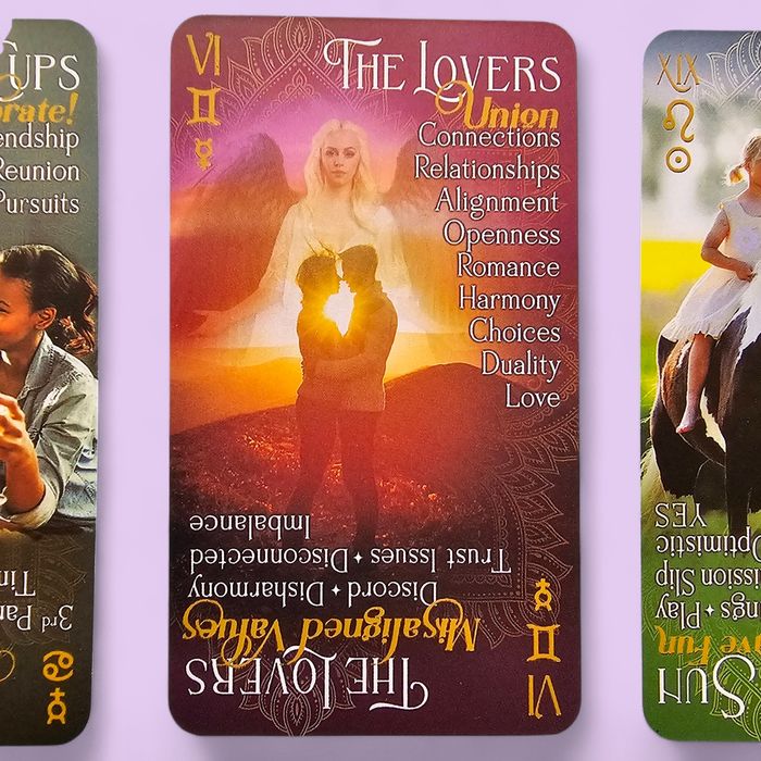Baralho de Tarot c/ palavras-chave436768009723596803