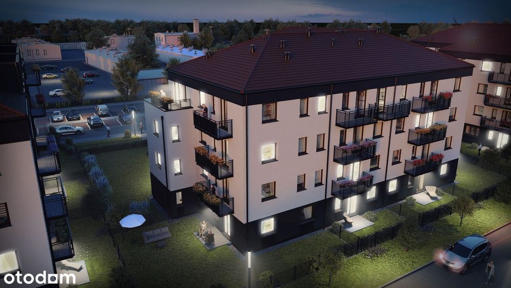 2 pokoje z balkonem