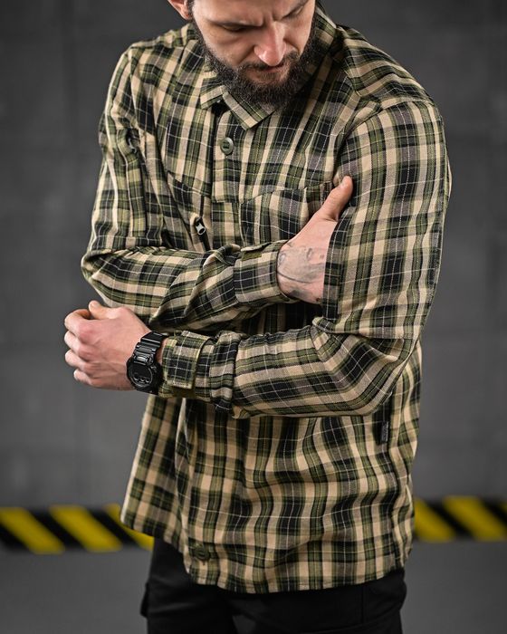 Професійна якісна військова тактична сорочка OBLIVION REVOLT GREEN