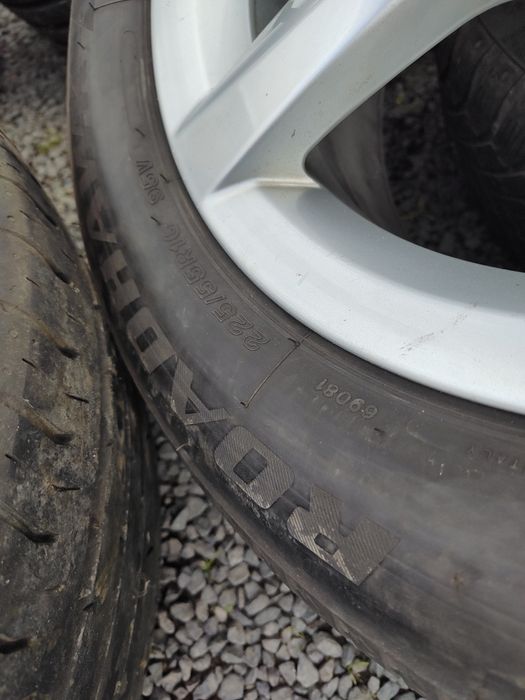 Felgi 5 x 112 R16 Audi A4 A3 A6  z oponami firestone 225/55 R16