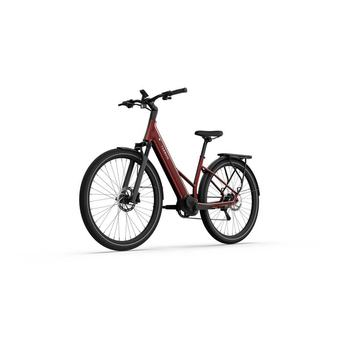 E-Bike Híbrida Tenways Ago Air – Vermelho