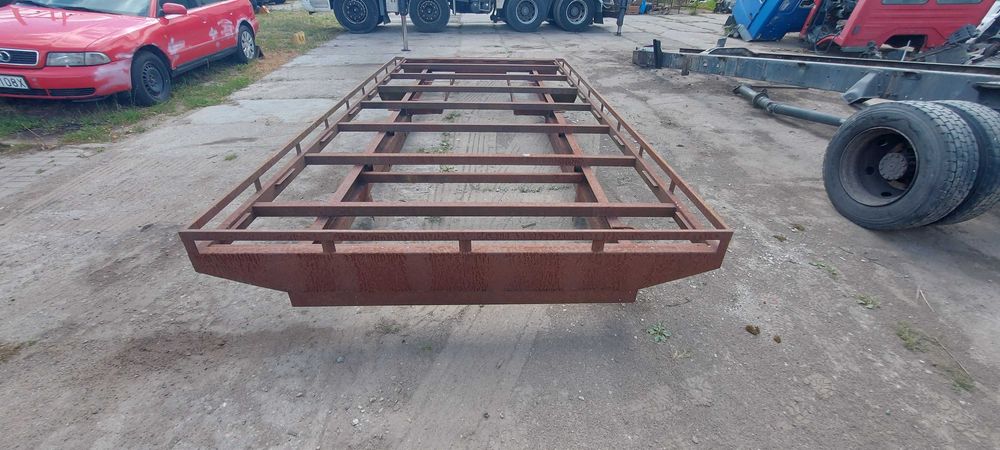 Konstrukcja przyczepy lawety 4,60/2,10m.