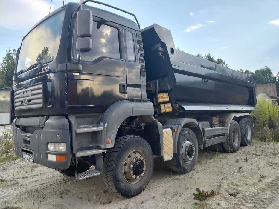 MAN TGA Wywrotka 8x8