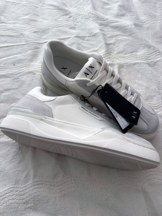 Sapatilhas - Armani Exchange - Sneakers with Suede Inserts