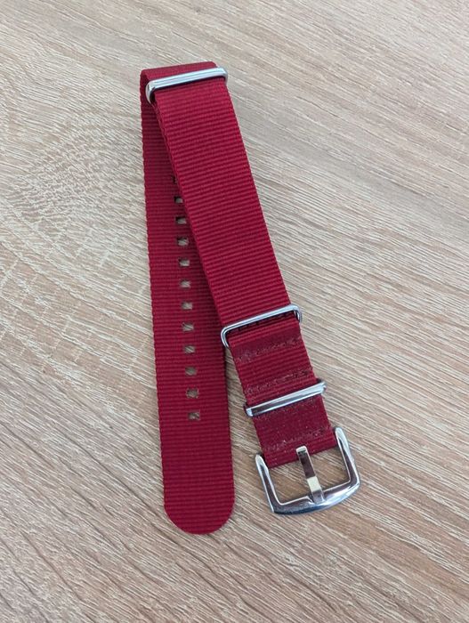 Pasek BluShark 22mm Crimson Red