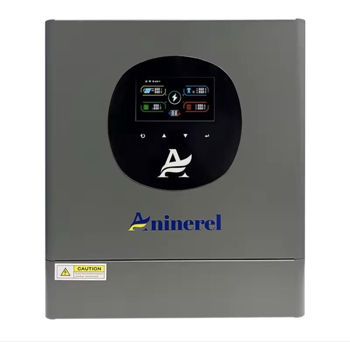Гібридний інвертор Анінерел 4.2 кВт 24в кольоровий екран WiFi