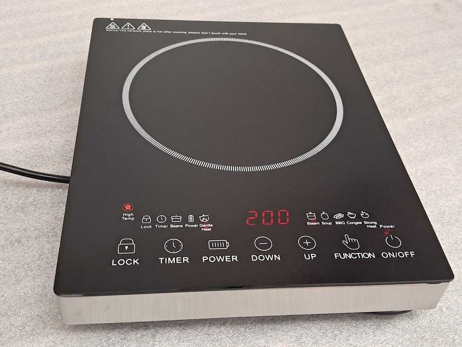 Kuchenka indukcyjna 3.5 KW z polem magnetycznym Jednopalnikowa