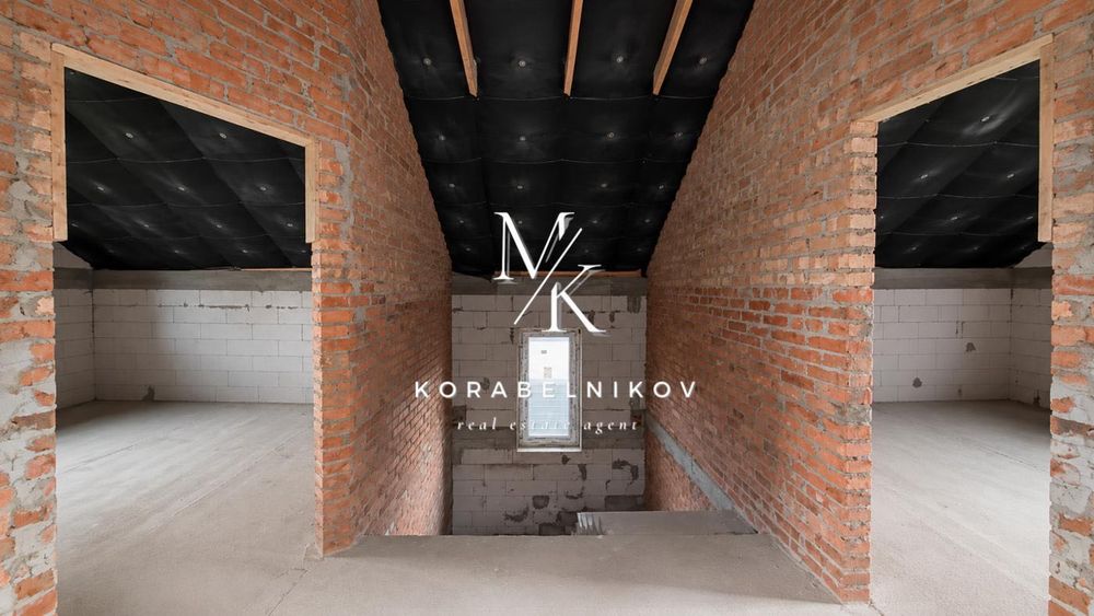 ‼️ Продаж нового будинку 150 м² у Гатному | 6,5 соток | Газ | Озеро 200 м | Без комісії