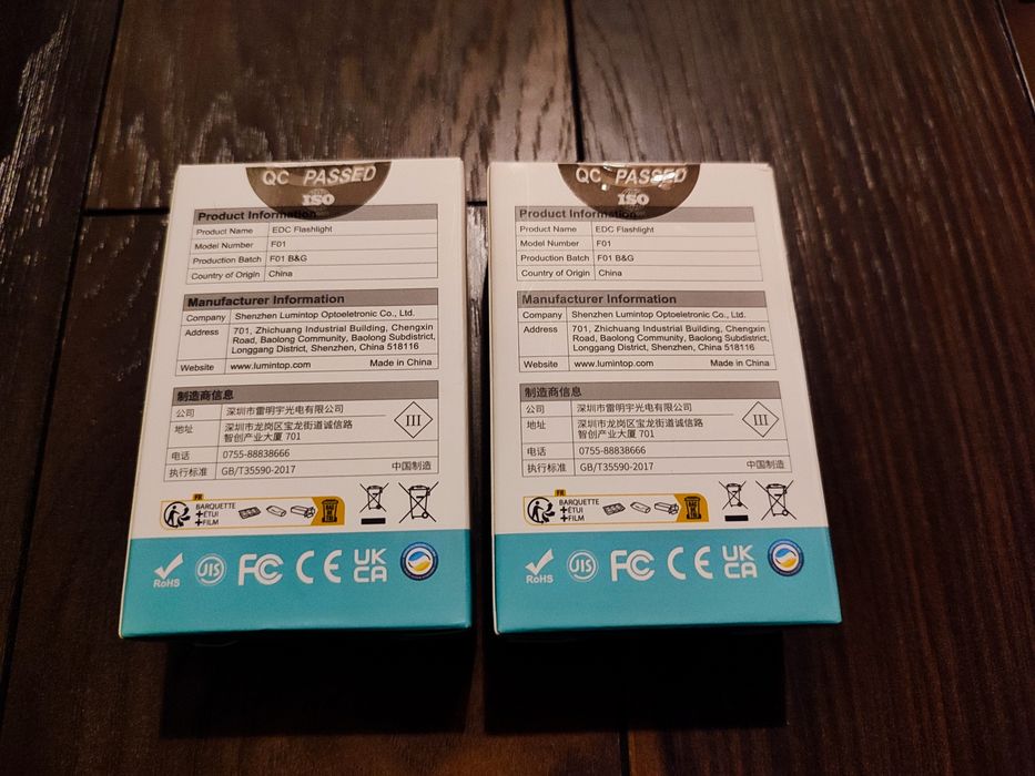 Lumintop F01 1000 lumens( orange)