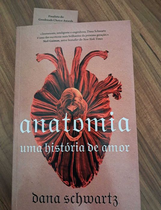 Livro Dana Schwartz "Anatomia- uma história de amor"