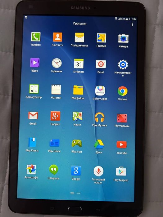 Планшет Samsung Galaxy tab E