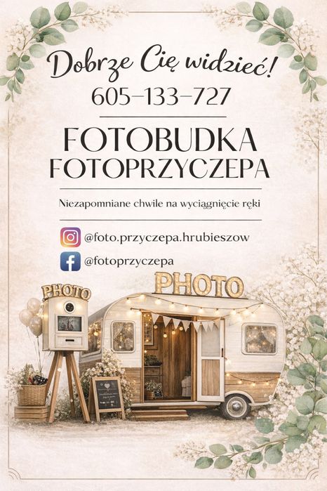 Wynajem FotoPrzyczepy / Fotobudki