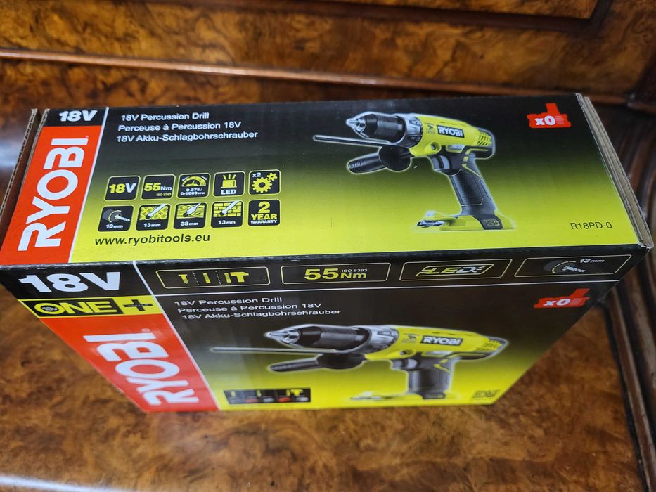 akumulatorowa wkrętarka udarowa Ryobi 18V R18PD-0