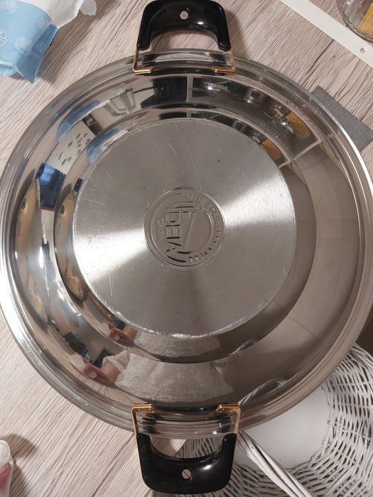 Wok 0.40 cm  e Panela cozinhar a vapor - ideia casa