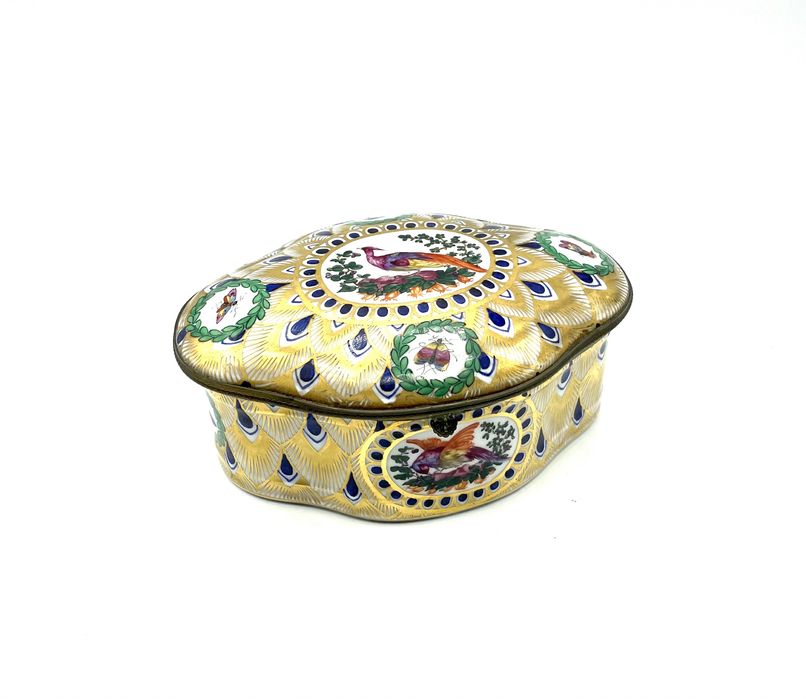Caixa de porcelana Sévres
