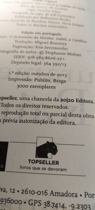 O Juramento da Rainha (Isabel) C. W. Gortner