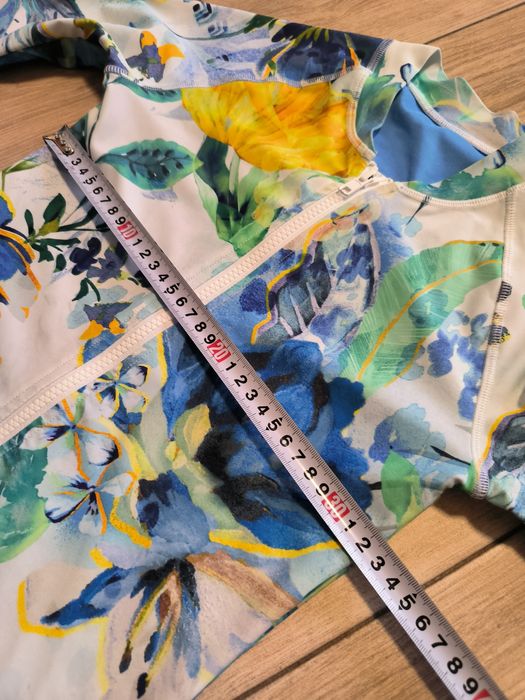 Next суцільний сонцезахисний купальник з рукавами для дівчинки 12 рокі