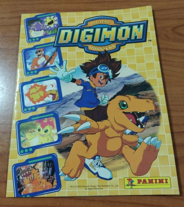 Cromos Digimon panini