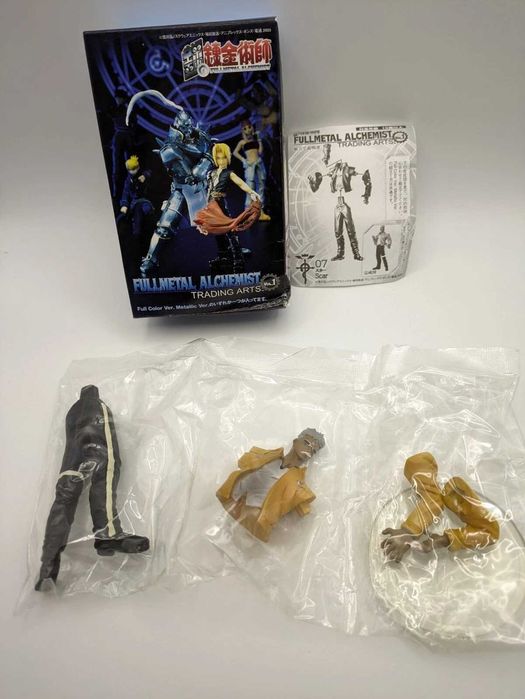 Square Enix FullMetal Alchemist Vol. 1 Scar Color New /Box opened