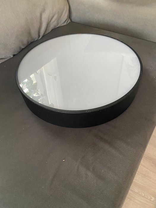 Plafon Cleoni śr. 50cm czarny mat 4xE27