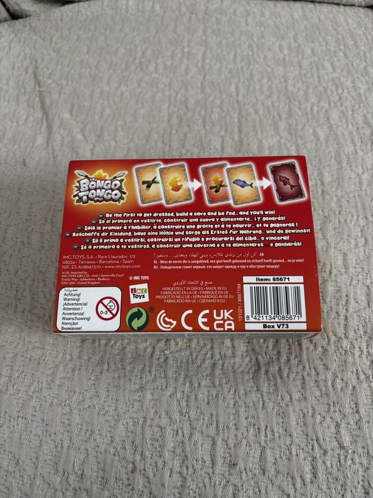 Bongo Tongo jogo de cartas estratégico