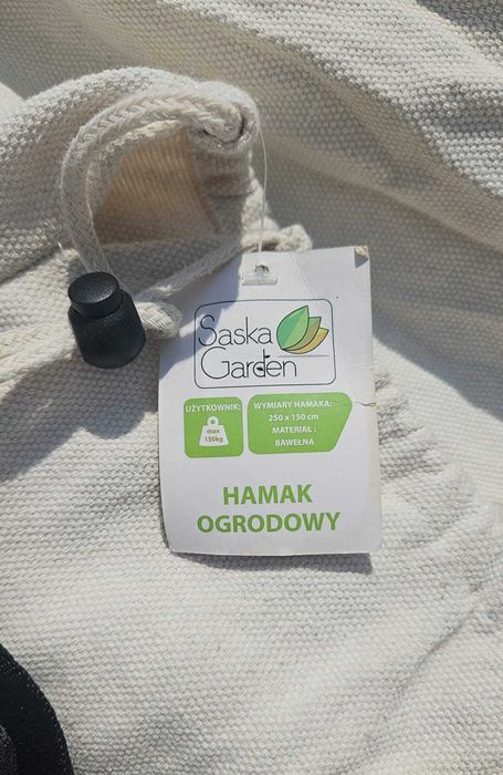 Hamak Ogrodowy Saska Garden - 250x150 cm