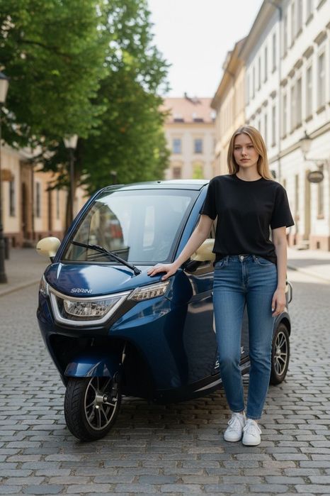 Microcar  Nowy Ligier aixam bez prawa jazdy kat B. Elektryczny Sarini FILM !