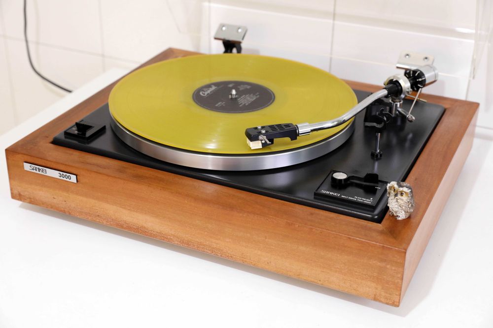 SanKei TCH-3000 gira disco belt drive