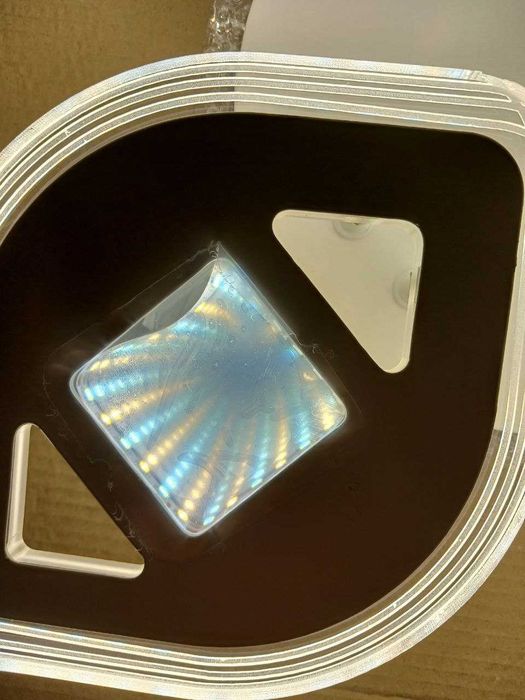 Люстра світлодіодна акрилова V K29028-4+1 з пультом