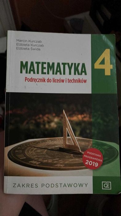 Matematyka 4 Podręcznik Zakres podstawowy Pazdro
