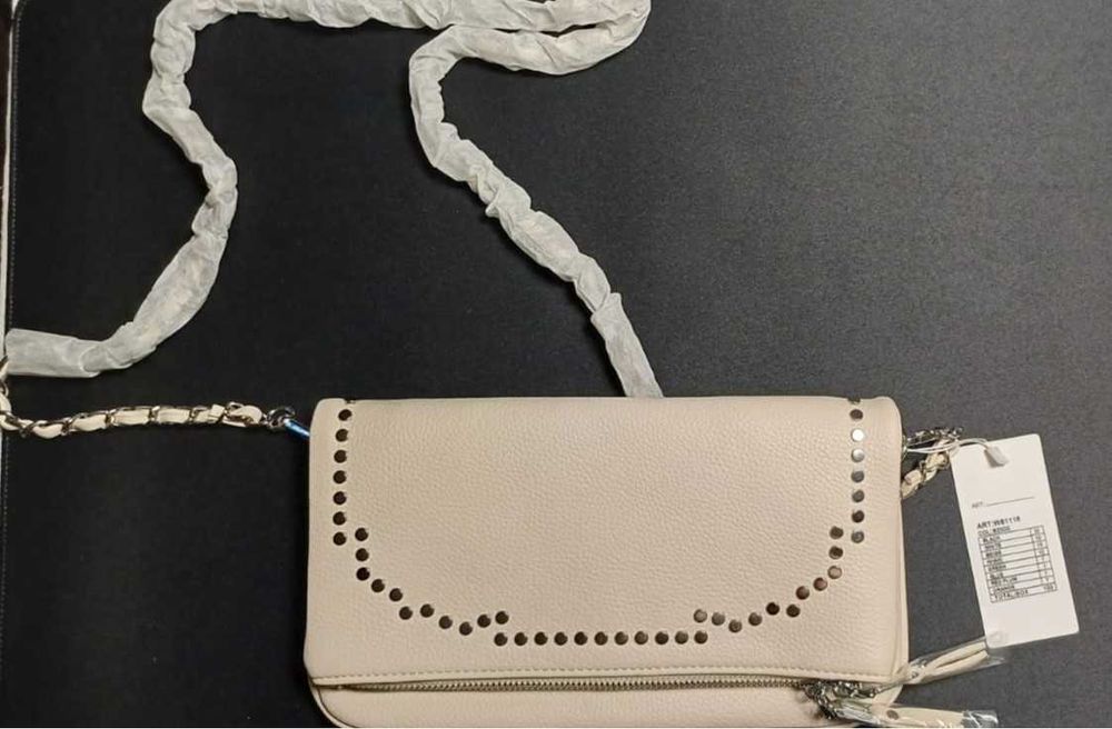 Mala tira colo branca [NUNCA USADA]