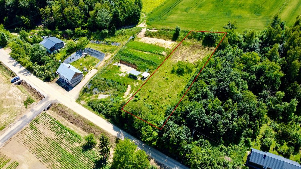 Pałecznica, 4 działki, 95 ar. WZ. Prywatnie.