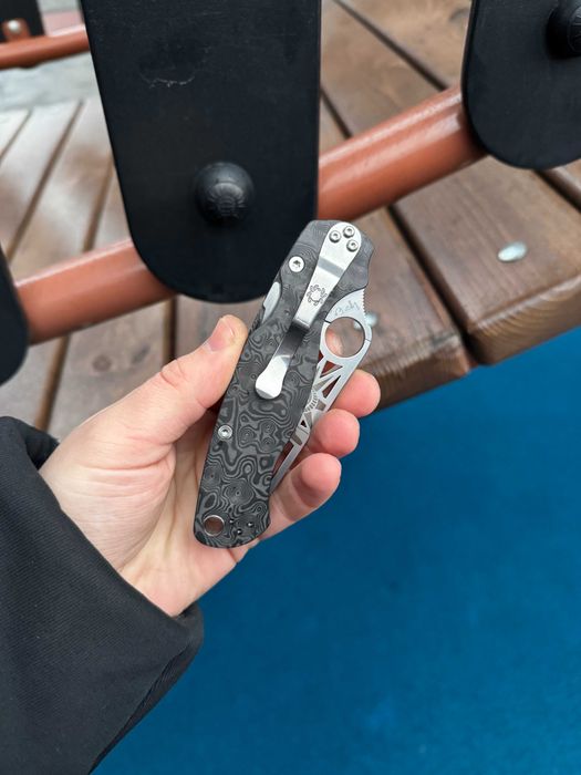 Ніж Spyderco Paramilitary 2 Compression Lock Knife FC Black Dunes