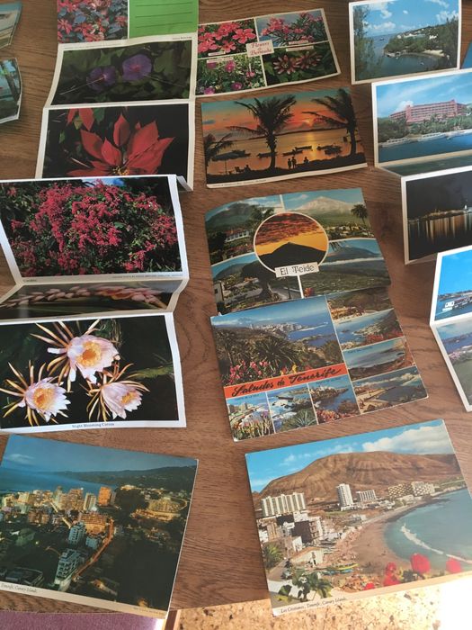 Postais antigos anos 80