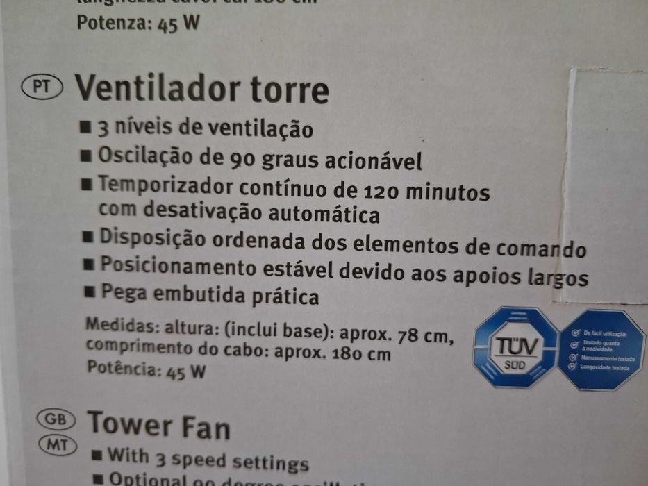 Ventilador de Torre