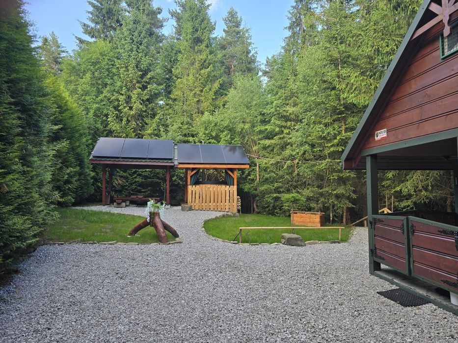 Leśna Przystań – Idealny dla  par domek z jacuzzi Lipnica W