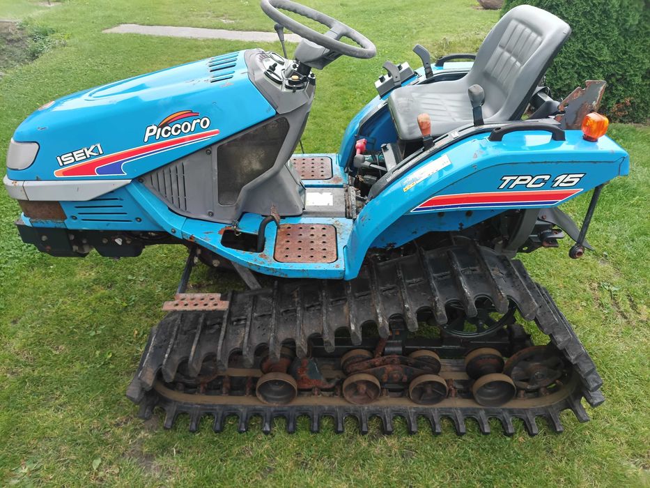 Traktorek na gąsienicach Iseki TPC 15 Kubota Yanmar