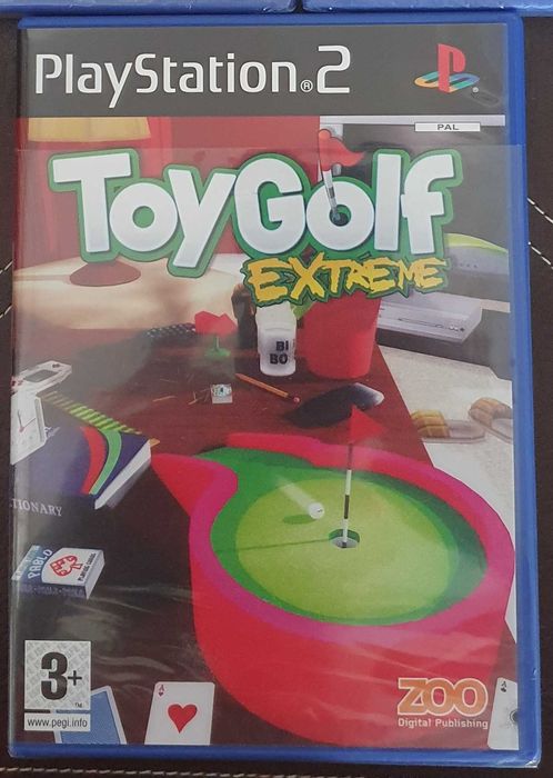 Jogos PS2 vintage: Toy Golf, H. Montana, High School Musical - Selados