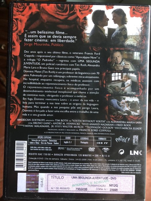 Youth Without Youth - Uma Segunda Juventude