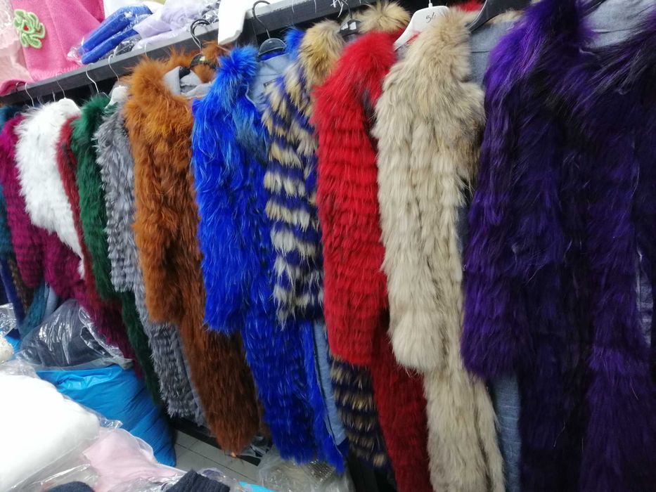 Lux Płaszcz Wełna Futro Srebrny Lis rudy zieleń futro LISY PL