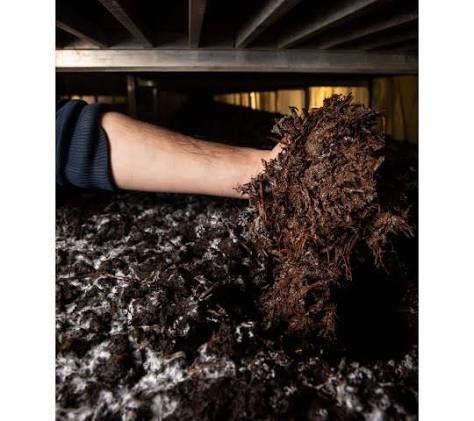 Грибний компост - органічне добриво. Доставка.