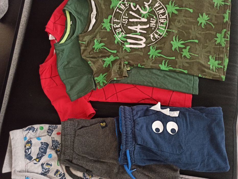 Ubranka dla chłopca 122-128 H&M i inne.