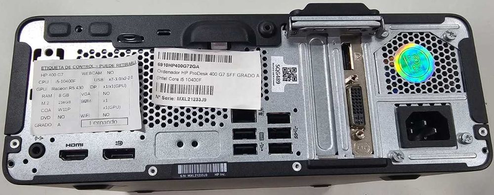 HP ProDesk 400 G7 SFF