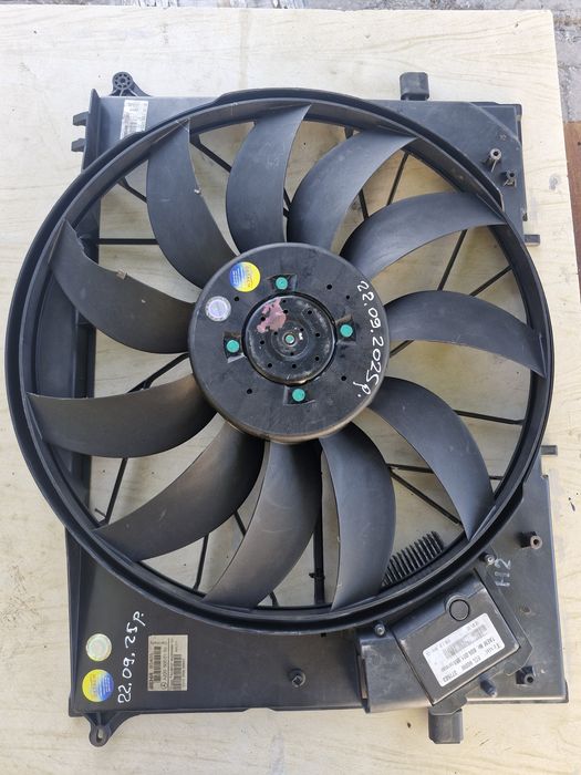 Вентилятор основний мерседес w220 s320 s400 s500 s430 600w