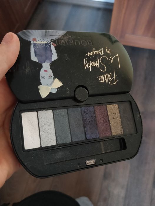 Kosmetyki, paletki, zestaw paletek