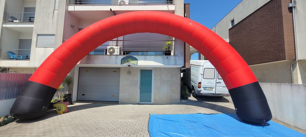 Meta insuflável Arco Publicitário