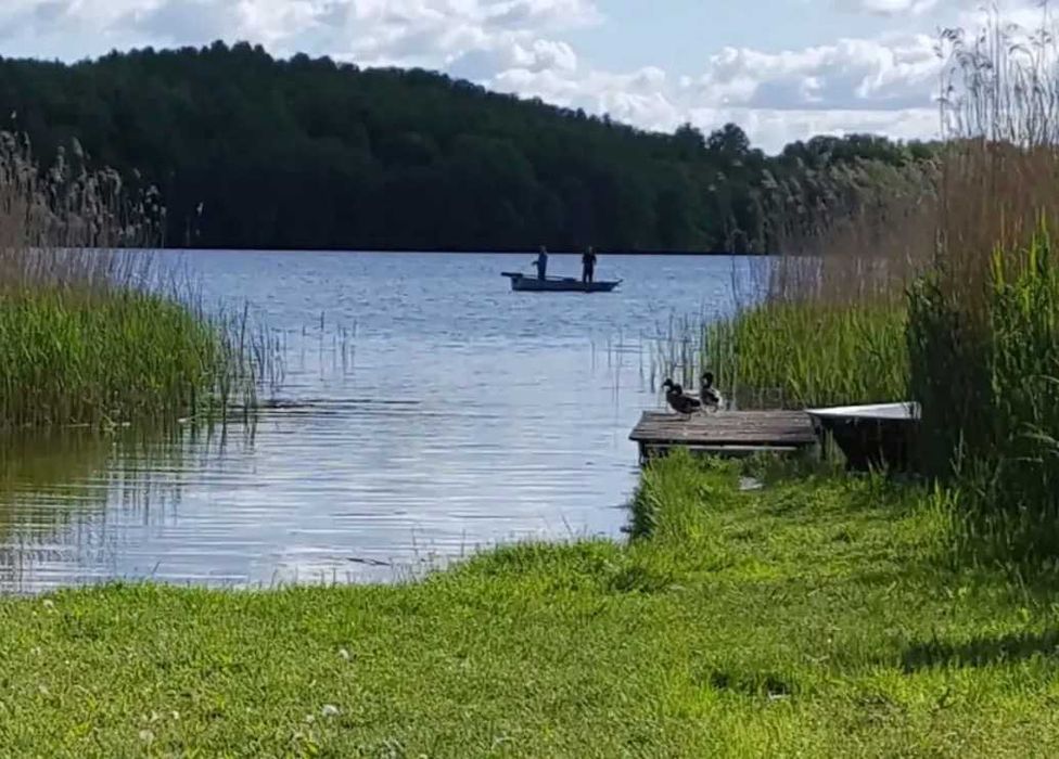 domek letniskowy nad jeziorem