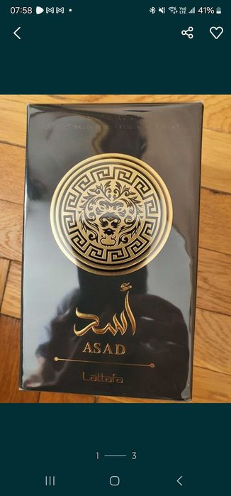 Lattafa ASAD nowy, zafoliowany