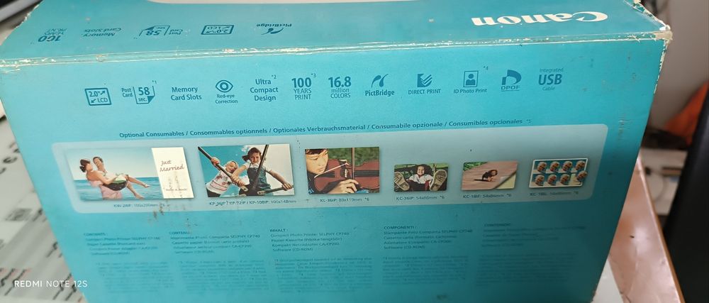 Фото принтер с бумагой