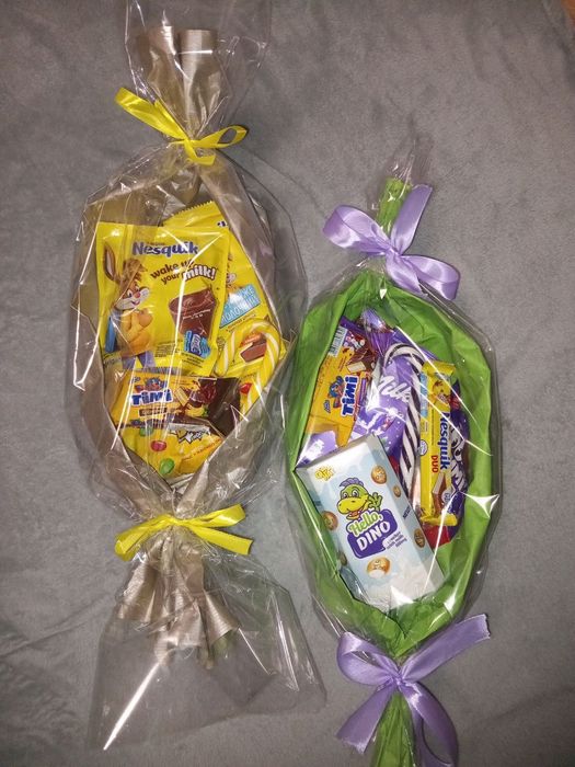 Солодкі подарунки,бокси,сумочки,мясні композиції